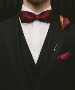 Simple Black Blazer Men